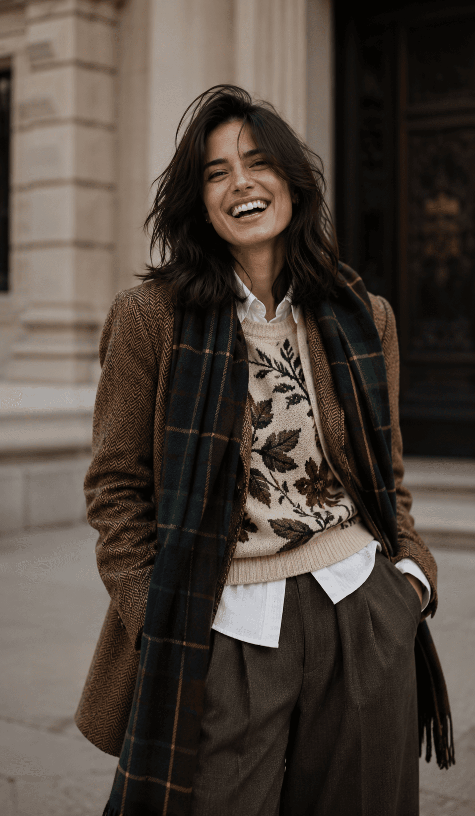 Woman — Street Smile