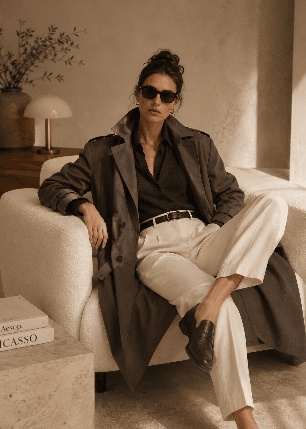 Woman — Trench Lounge
